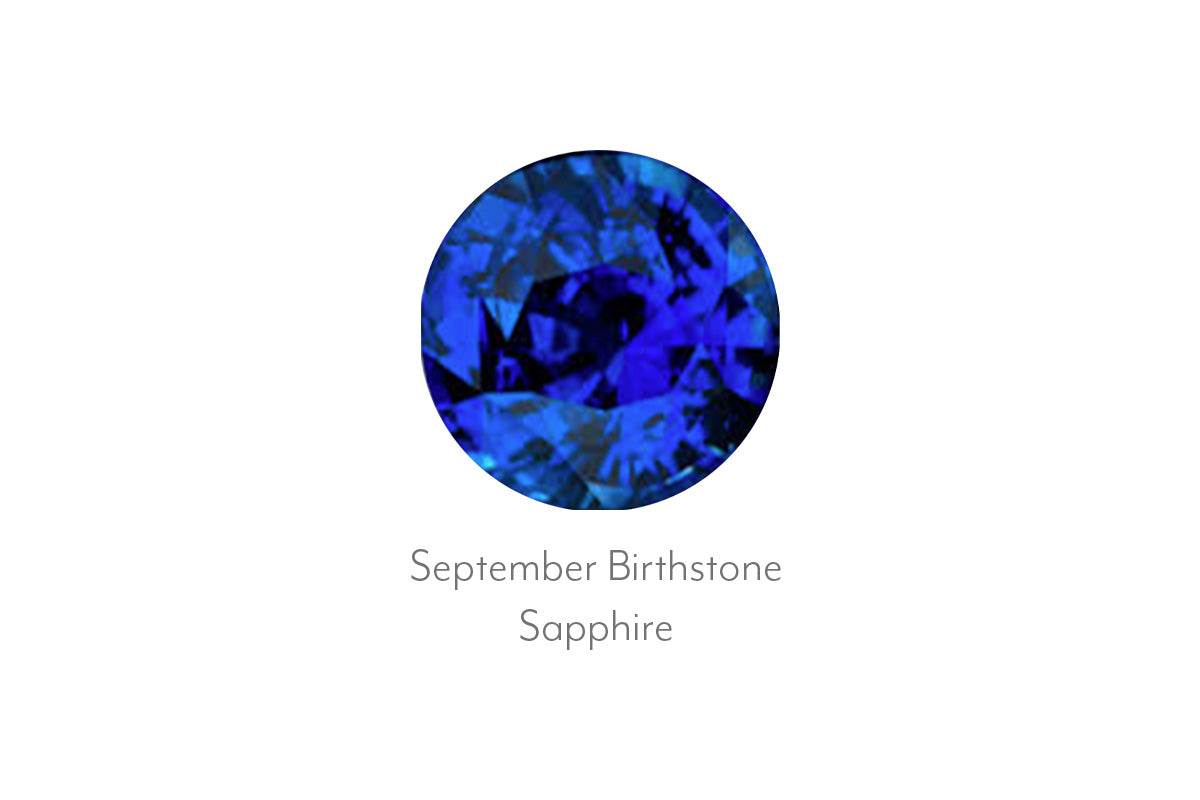 September birthstone is Sapphire
