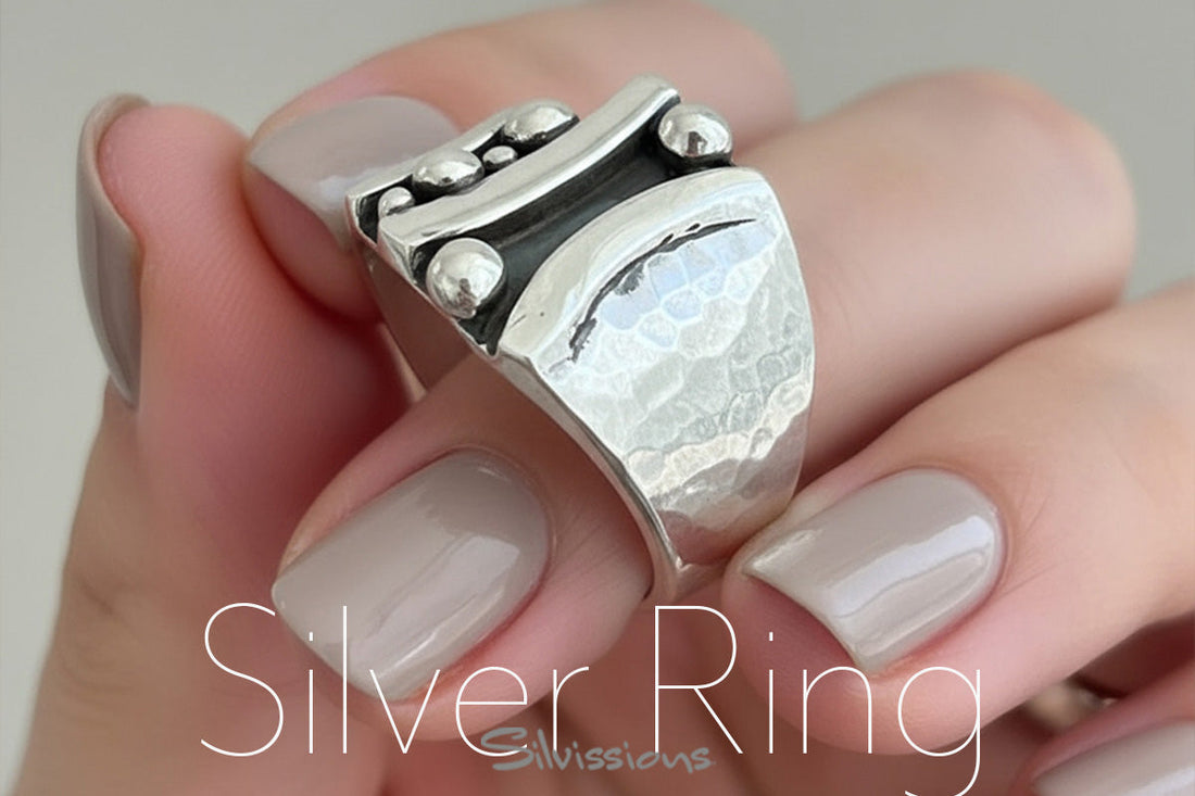 The Art of Hand Making a Sterling Silver Men's Ring