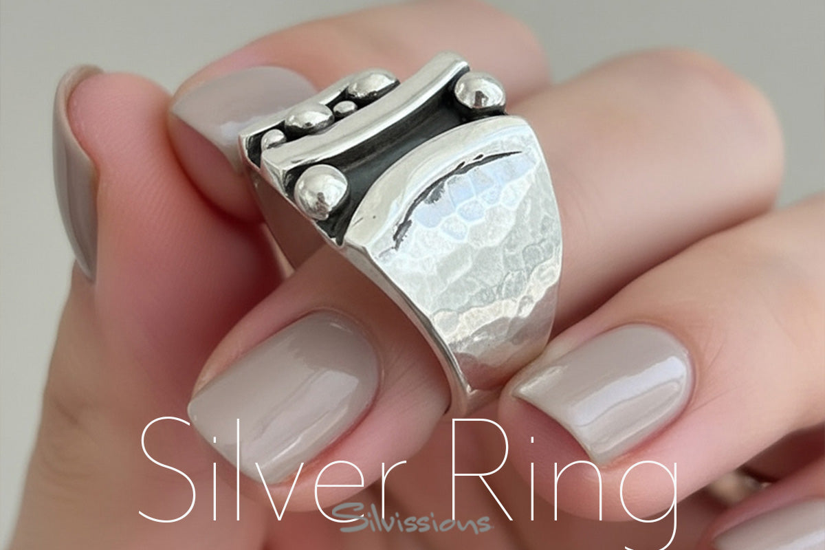 The Art of Hand Making a Sterling Silver Men's Ring