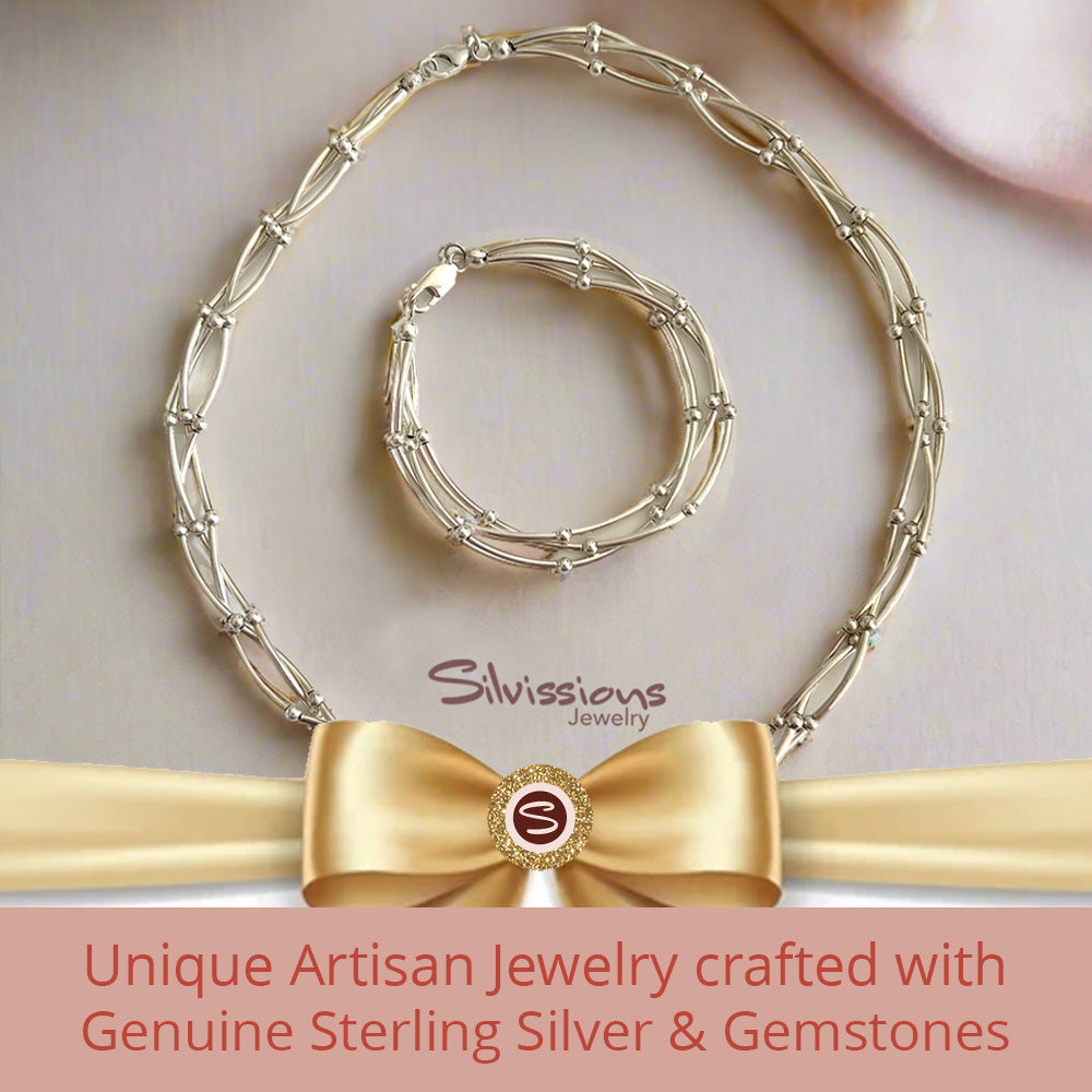 Gift Ideas for Teen Girls handcrafted in Sterling Silver and Gemstones