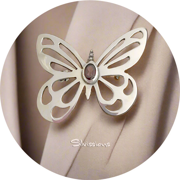 Sterling Silver Brooches handcrafted for Women