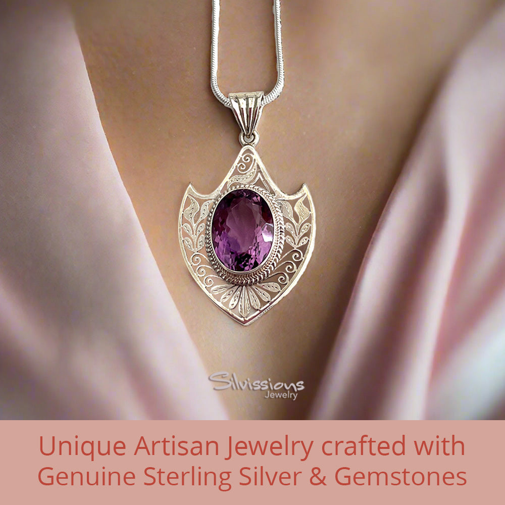 amethyst-birthstone-pendant-necklace-for-women-sterling-silver-silvissions-jewelry.com