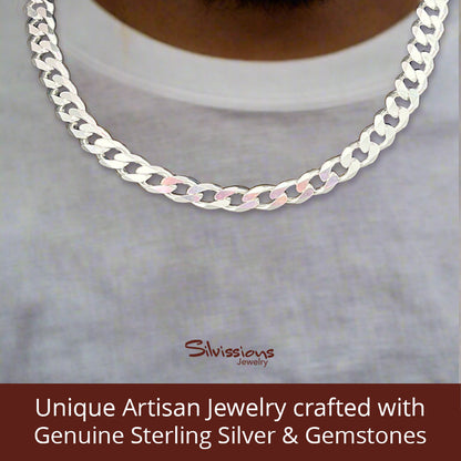 cuban-link-necklace for-men-sterling-silver-silvissions-jewelry.com