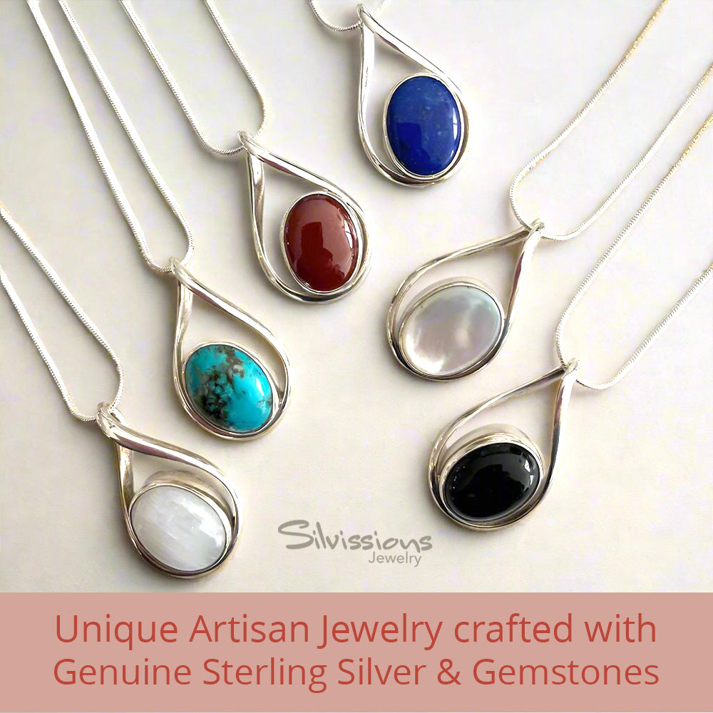 gemstone-necklace-pendants-sterling-silver-silvissions-jewelry.com