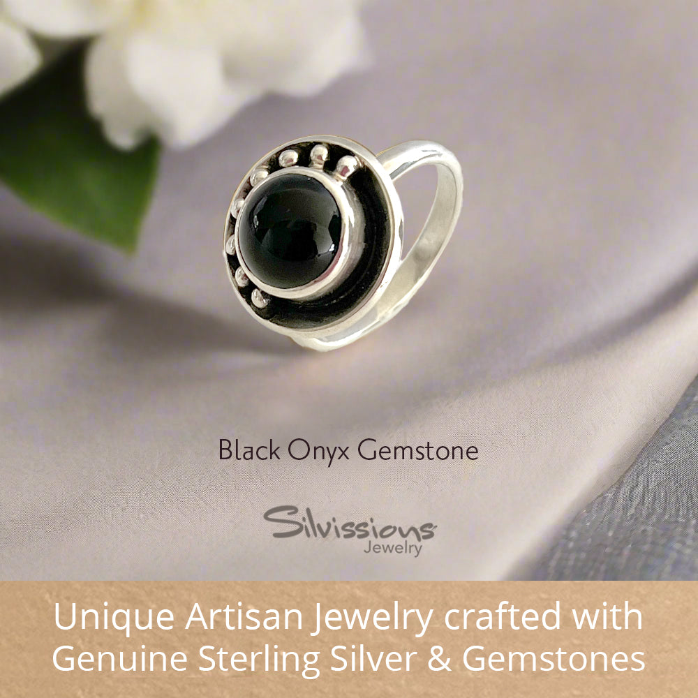 gemstone-rings-black-onyx-sterling-silver-silvissions-jewelry.com