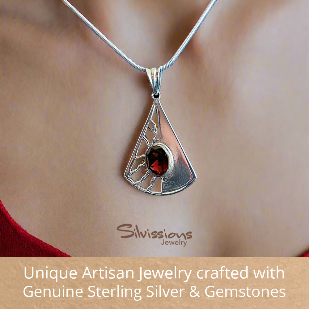 january-birthstone-pendant-necklace-red-garnet-gemstone-silvissions-jewelry.com