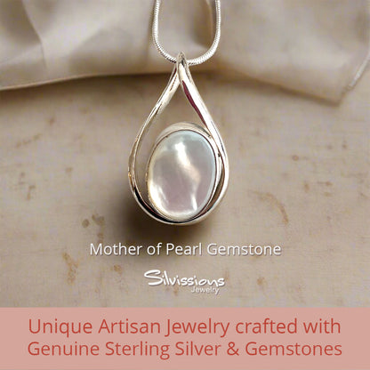 mother-of-pearl-necklace-pendant-sterling-silver-silvissions-jewelry.com