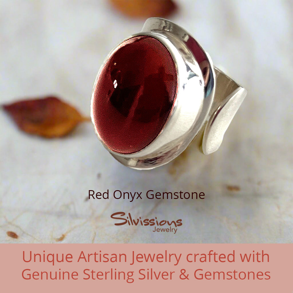 red-onyx-gemstone-rings-sterling-silver-silvissions-jewelry.com