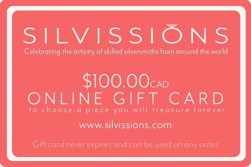 Silvissions Jewelry Gift Card