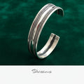 Handmade Sterling Silver Cuff Bracelet for Men