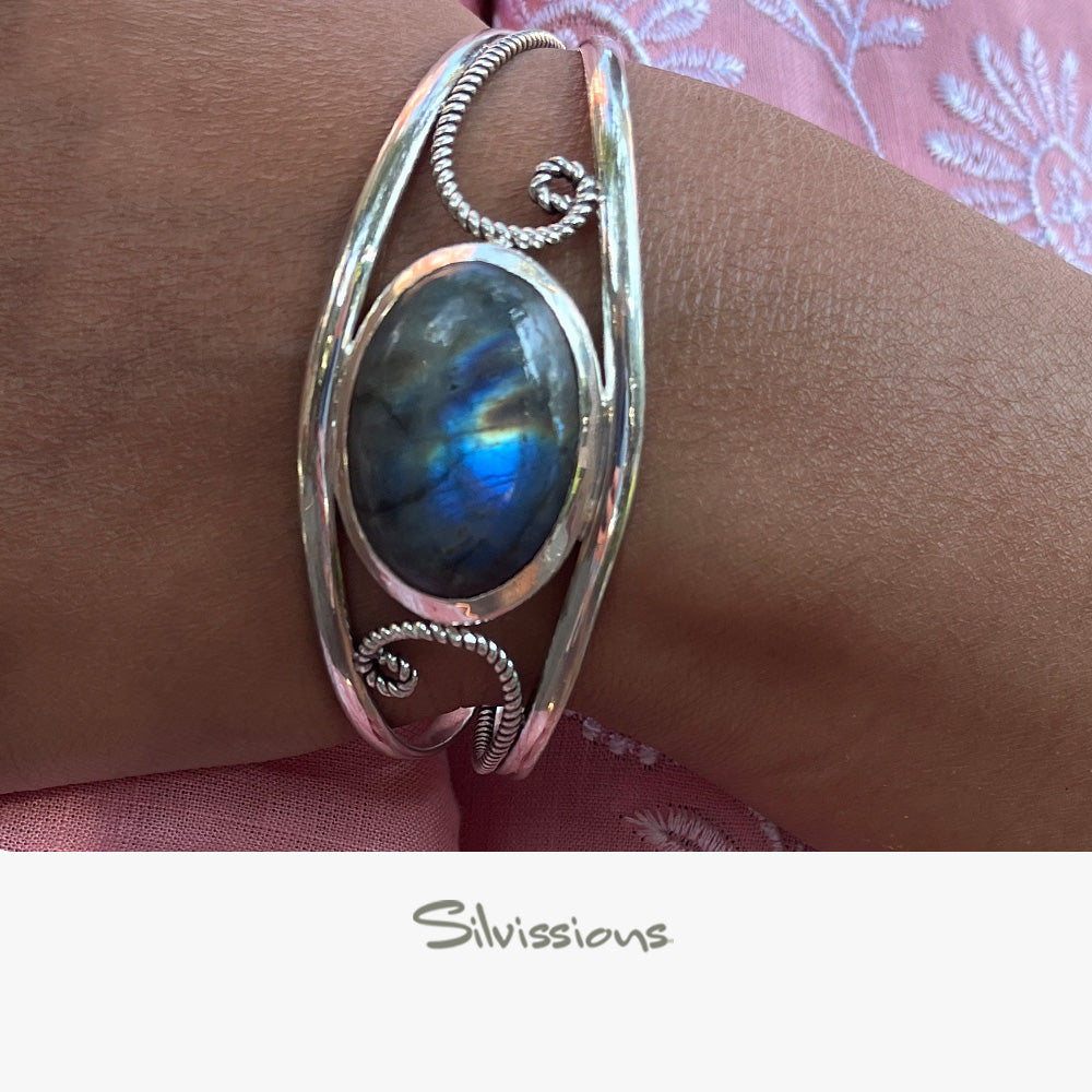 sterling-silver-bracelet-for-women-with-rainbow-moonstone-gemstone-B-21-arm-height-1000-width-1000