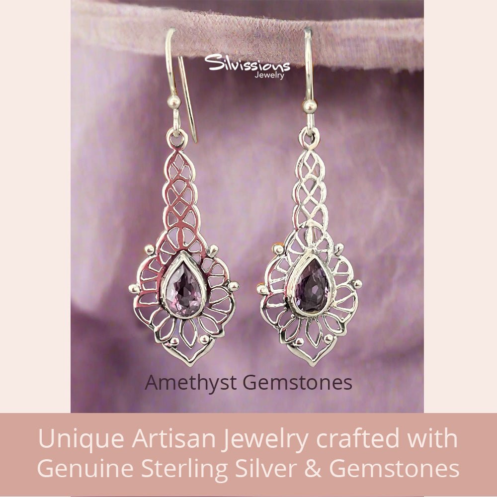 sterling-silver-dangle-earrings-amethyst-gemstone-silvission-jewelry.com-E4