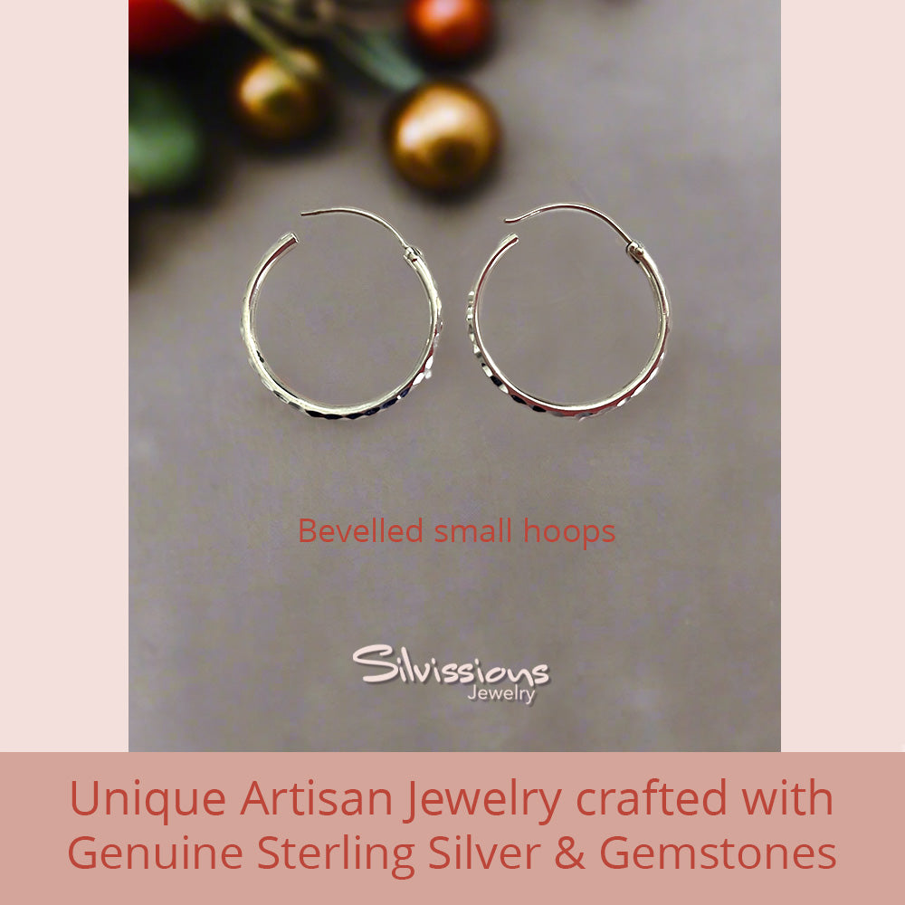 sterling-silver-hoop-earrings-for-women-small-silvissions-jewelry.com-bevelled-E-32