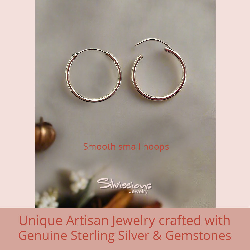 sterling-silver-hoop-earrings-for-women-small-silvissions-jewelry.com-smooth