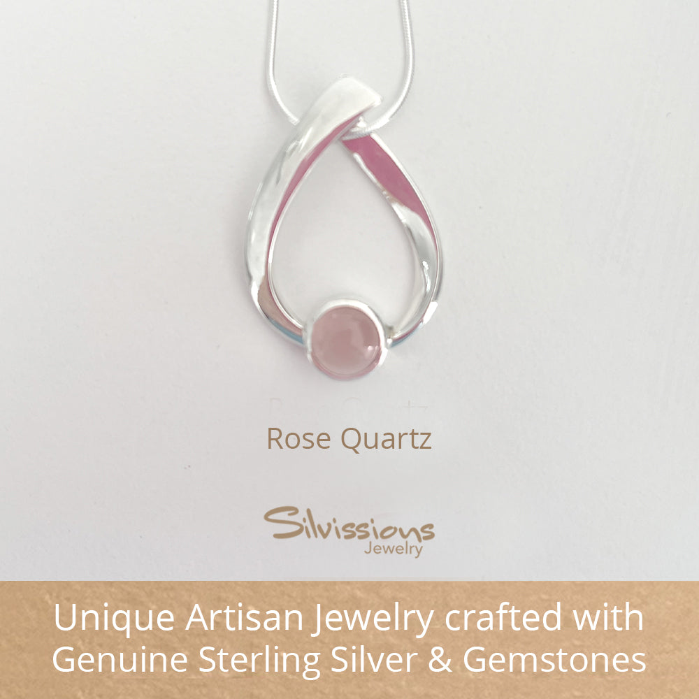 sterling-silver-necklaces-rose-quartz-gemstones-round-silvissions-jewelry.com