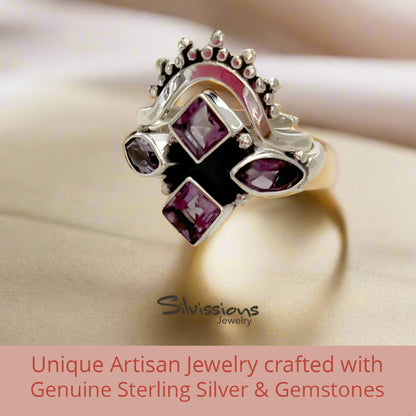 sterling-silver-rings-for-women-amethyst-gemstone-silvissions-jewelry.com