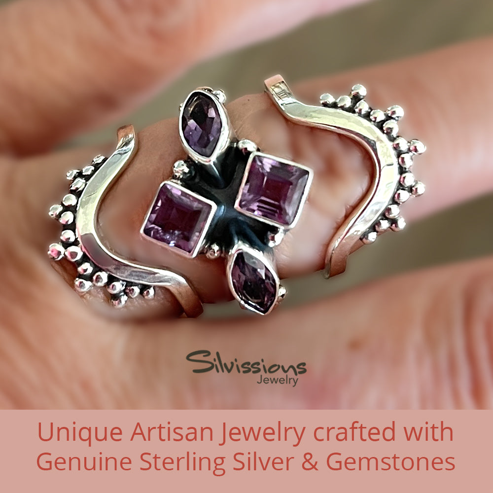 sterling-silver-rings-for-women-amethyst-gemstone-silvissions-jewelry.com