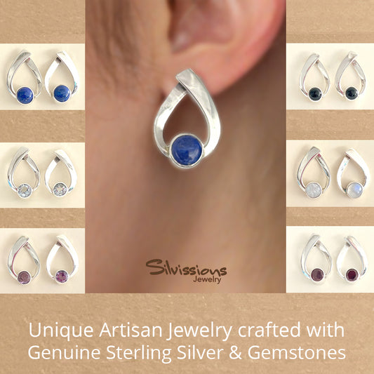 sterling-silver-stud-earrings-gemstones-round-cut-silvissions-jewelry.com